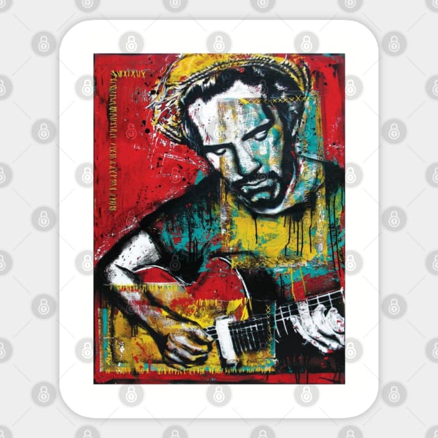 Jj cale//pop art design for fans Sticker by DetikWaktu